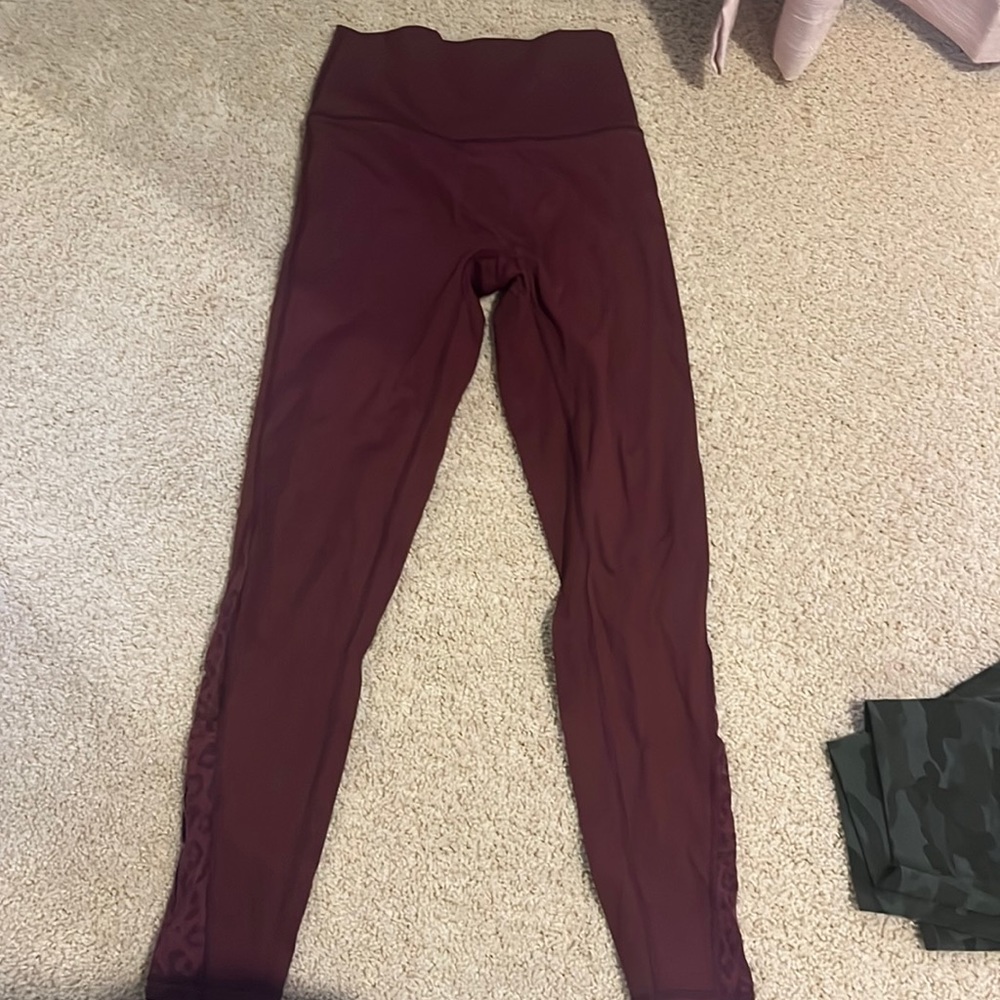Maroon Aerie Leggings.